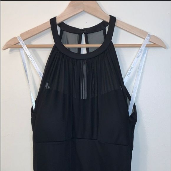 Dresses & Skirts - Black David’s Bridal Dress Worn One Time